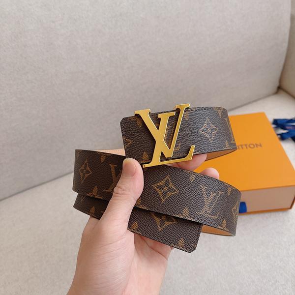 루이비통 lv 버클 벨트 4cm