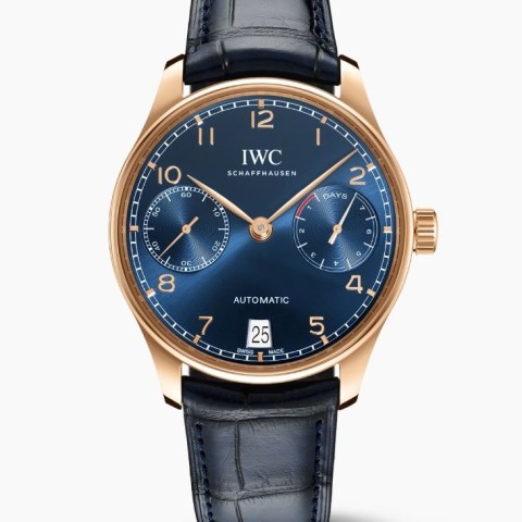 레플리카 IWC 포르투기저 부티크에디션 블루다이얼 IWC Portugieser Boutique Edition Watch Blue Dial