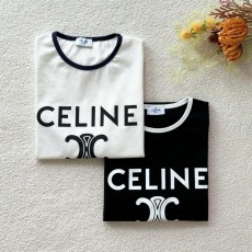 레플리카 셀린느 코튼 트리오페 반팔 티셔츠 여성용