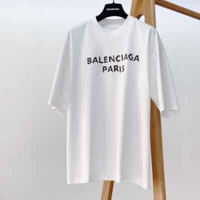 레플리카 발렌시아가 기본 프린팅 티셔츠 (2color)